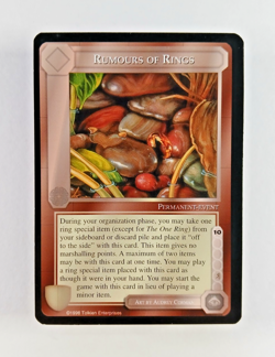 Rumours of Rings - Middle Earth CCG card (1998 ICE) MECCG The Balrog LotR - Image 1