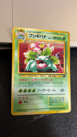 Venusaur Pokemon Card No. 003 Game Boy GB Promo HOLO F/S Rare Retro Japanese - Image 2