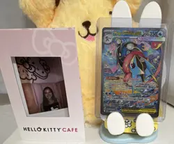 Pokemon Mega Greninja EX Full Art Holo Card 116/086 Chaos Rising English - Image 1