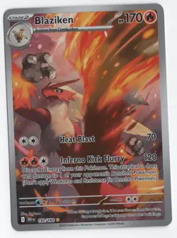 Blaziken 192/182 Destined Rivals Illustration Rare IR NM Pokemon TCG - Image 1