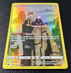 Pokemon Hoothoot Astral Radiance Trainer Gallery Ultra Rare Full Art TG12/TG30 - Image 2