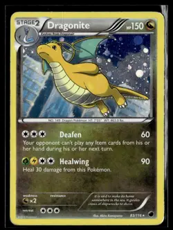 Pokemon TCG Blister Exclusives #083/116 Dragonite Cosmos Holo - Image 1
