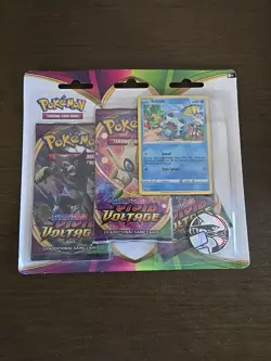 Pokemon TCG Sword & Shield Vivid Voltage 3 Booster Packs Sobble Hologram - Image 1
