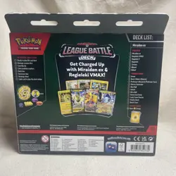 Pokemon TCG: Miraidon EX & Regieleki VMAX League Battle Deck : New & Sealed - Image 2