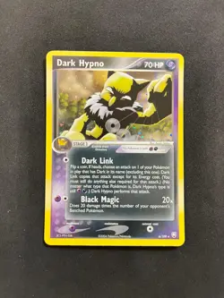 POKEMON UNGRADED DARK HYPNO 6/109 HOLO R EX TEAM ROCKET RETURNS HOLO NM - Image 2