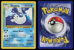 DEWGONG 25/102 UNCOMMON BASE SET UNLIMITED POKEMON LP - Image 3