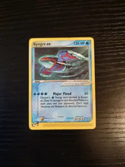 Pokemon Kyogre ex - 001 Promo LP - Image 1