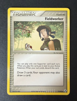 Fieldworker 73/92 LP MEW ARTWORK Legend Maker Pokemon. Free Tracked Shipping! - Image 1