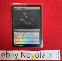 1x FOIL NM MTG Deadly Dispute - CLB - Image 1