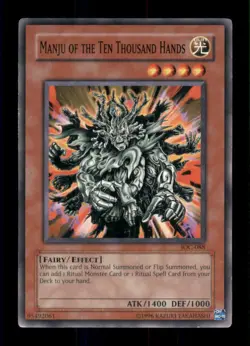 Manju of the Ten Thousand Hands Common Unlimited Invasion of Chaos IOC-088 NM - Image 1