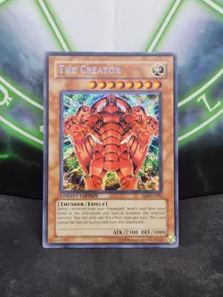 Yugioh The Creator EEN-ENSE2 Secret Rare LP - Image 1