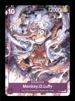 Monkey.D.Luffy (041) PR Normal One Piece Promotion Cards P-041 NM - Image 1