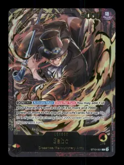 Sabo (Premium Card Collection -Leader Collection-) L Foil One Piece Promotion Ca - Image 1