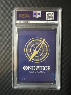 2025 ONE PIECE PRB02 ALTERNATE ART #072 GUM-GUM JET GATLING PSA 10 - Image 2
