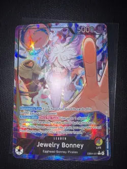 Jewelry Bonney (Alternate Art) EB04-001 Adventure on KamisIsland DAMAGED - Image 1