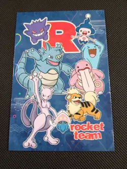 Mewtwo Rocket Combo #2 Heart Holo Team Rocket Card Database Peru Pokemon - Image 1