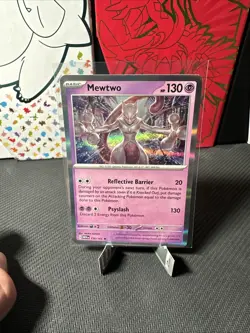 Mewtwo Holo NM 150/165 Scarlet & Violet 151 Pokemon Card - Image 1