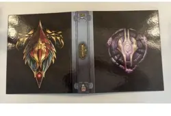 World of Warcraft The Burning Crusade 3-Ring Binder 2006 Blizzard W/ Card Holder - Image 5
