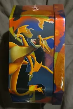 Pokemon Mega Charizard EX Tin Deck 2026 Foil Promo Card English in hand - Image 4