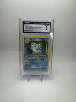 Blastoise 003/034 Trading Card Game Classic Holo CGC 8 Pokemon - Image 1
