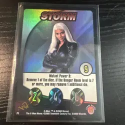 Storm X-Men Holo Movie 2000 P5 Promo Stamped Wizards Rare Card - Image 1