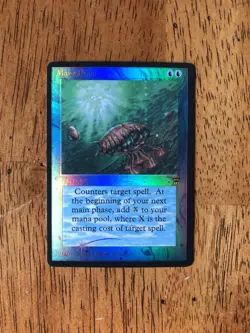 MTG - Mana Drain - English - Legends - FOIL - Art Alt - WATCH VIDEO OF ITEM!!! - Image 1