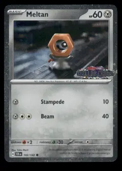 Meltan (Stellar Crown Stamped) Common Miscellaneous Cards & Products 102/142 NM - Image 1