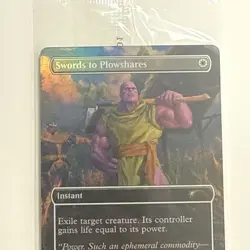 Swords to Plowshares Foil Promo Pack New Marvel Thanos MTG Magic the Gathering - Image 5
