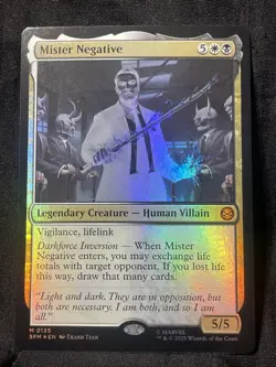 Mister Negative Marvel's Spider-Man Foil Magic The Gathering - Image 1