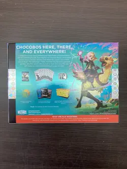 MTG Final Fantasy Chocobo Bundle Sealed Box - Outer Box Crease / Damage - Image 2