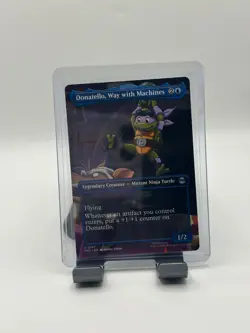 MTG, Donatello, Way with Machines $3 ORDER MIN 197 (Borderless) Teenage Mut TMT - Image 1