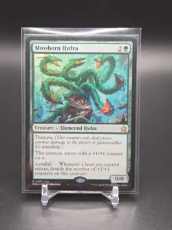 MTG Mossborn Hydra 0107 Foundations (FDN) Regular Rare Creature Hydra - Image 1