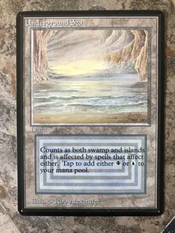 MTG - Underground Sea - Beta - Alt - Legacy - Read - Watch Video of Item! (^_^) - Image 1