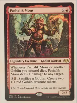 Pashalik Mons #133 (NM) DMR - MTG - Image 1