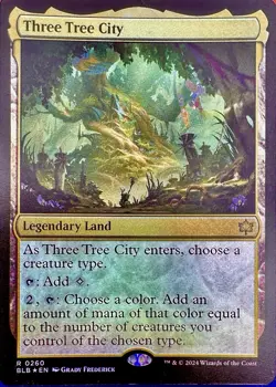 Three Tree City Bloomburrow Foil - Image 1