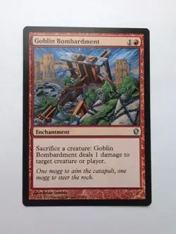 MTG Goblin Bombardment (C13) Commander 2013 Regular Uncommon 110/356 - Image 1