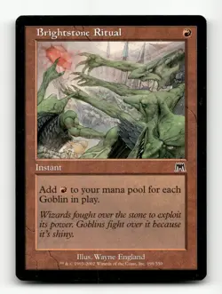 Brightstone Ritual Onslaught #191 Magic the Gathering - Image 1