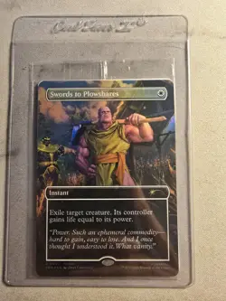 Magic The Gathering Swords To Plowshares Foil PSA Promo *SEALED* Thanos MTG - Image 1