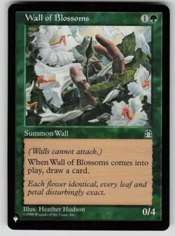 Wall of Blossoms Uncommon The List Reprints MTG Near Mint 2020 - Image 1