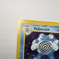 Pokemon TCG Poliwrath Base Set Holo Rare 13/102 90 HP 1999 English WOTC - Image 4