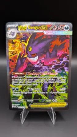 Pokemon TCG Mega Gengar Ex 284/217 Special Illustration Rare SIR Ascended Heroes - Image 1