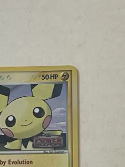 Pokemon TCG Pichu 21/108 EX Power Keepers STAMPED Holo Rare 2007 NM NICE LOOK!! - Image 5