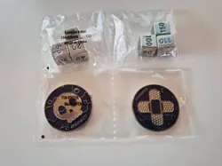 Pokemon Go ETB Metal Dice and Damage Counter Set Blue Silver Brand New - Image 1