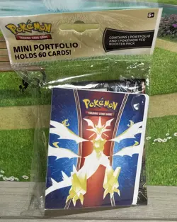Pokemon TCG Sun & Moon Forbidden Light Booster Pack & Album - Image 1