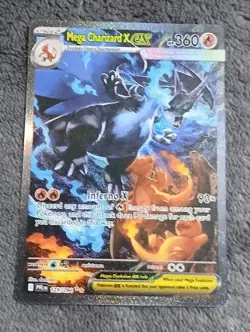 POKEMON MEGA CHARIZARD EX 125/094 SPECIAL ILLUSTRATION RARE Phantasmal Flames MT - Image 1