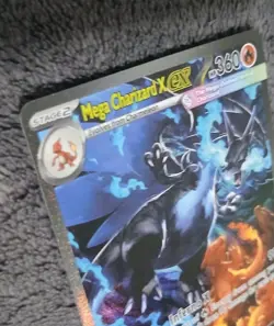 POKEMON MEGA CHARIZARD EX 125/094 SPECIAL ILLUSTRATION RARE Phantasmal Flames MT - Image 5