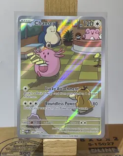 Chansey IR 187/167 Sv06 Twilight Masquerade Illustration Rare Pokemon 2024 - Image 1
