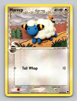 Mareep 54/101 Common Dragon Frontiers Pokemon Lightly Played - Image 1
