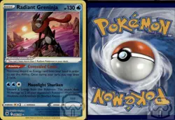 Radiant Greninja 046/189 Radiant Rare Astral Radiance Pokemon Holo NM/M - Image 2
