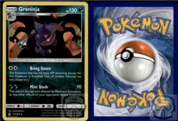 Greninja (Charizard Shadow) 117/214 Holo R Unbroken Bonds Pokemon Holo NM/M - Image 2